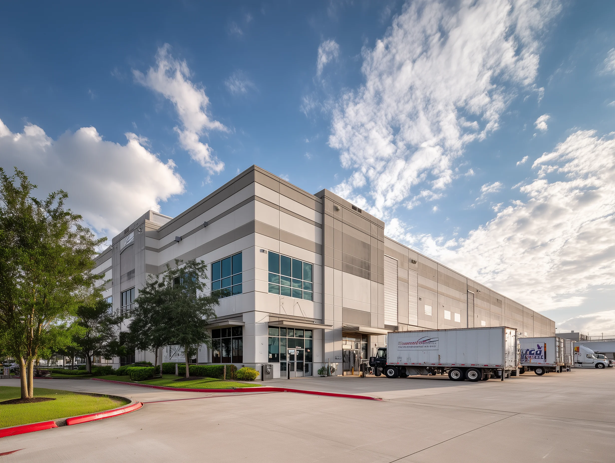 Avina Direct Houston Texas commercial warehouse and office building exterior